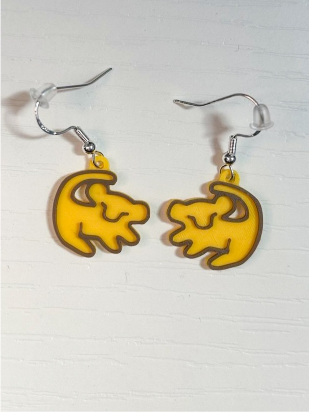 Simba Lion King 2D Earrings